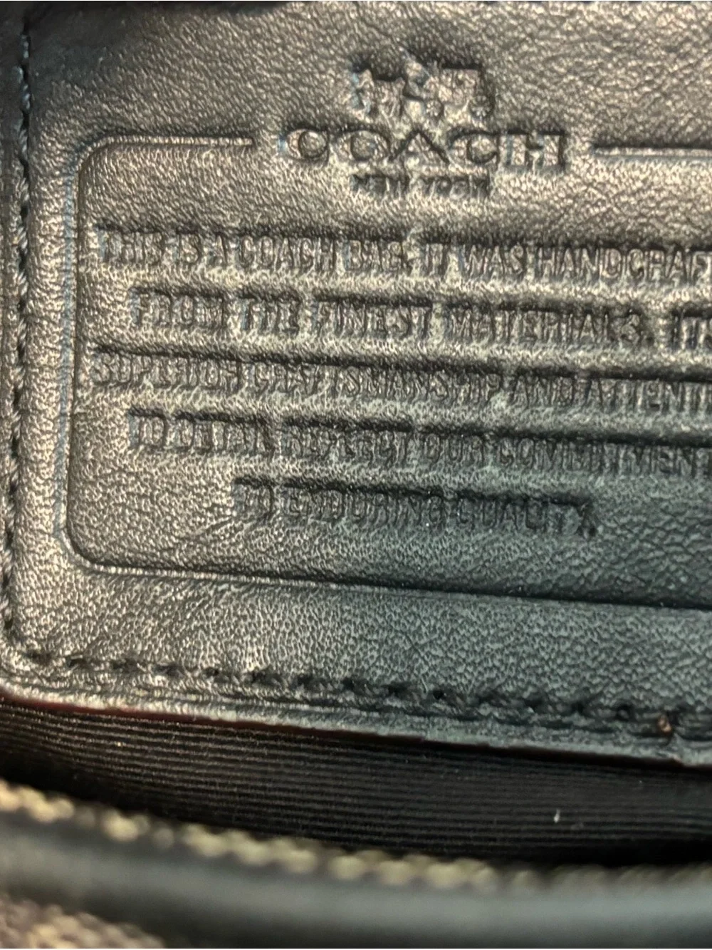COACH ($385) Phoebe Beige/Dark Brown Jacquard Signature Shoulder Bag AUTHENTIC